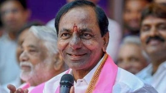 Former Telangana CM K Chandrasekhar Rao(PTI PHOTO)