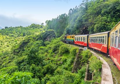 Crack under Kalka-Shimla rail line bridge... 14 trains canceled today