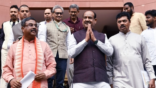 The ruling National Democratic Alliance (NDA) picked 17th Lok Sabha Speaker Om Birla who will likely become only the fourth man to get a second term helming the Lower House. (ANI)