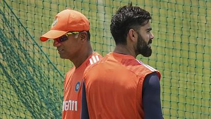 T20 World cup 2024 : coach Rahul Dravid not ready to reveal cards on openers before match against Ireland