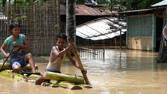 18 districts of Assam are facing a severe flood situation due to overflowing of major rivers (File Photo) 18 districts of Assam are facing a severe flood situation due to overflowing of major rivers (File Photo)