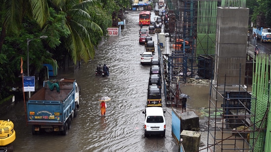 As rains batter Mumbai and cases of waterlogging get reported across the city, the biggest casualties is the city’s real estate sector. (Picture for representational purpose)((Photo by Raju Shinde/HT Photo) ) As rains batter Mumbai and cases of waterlogging get reported across the city, the biggest casualties is the city’s real estate sector. (Picture for representational purpose)((Photo by Raju Shinde/HT Photo) )