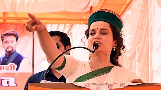 Kangana Ranaut, Lok Sabha MP from Himachal Pradesh's Mandi.