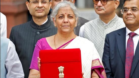 Finance minister Nirmala Sitharaman on Wednesday formally amended a controversial budget proposal to remove indexation for computing long-term capital gains (LTCG) tax. (REUTERS)