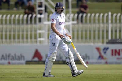 England's Joe Root (AP Photo) Joe Root joins exclusive club with unwanted record during 150th Test appearance