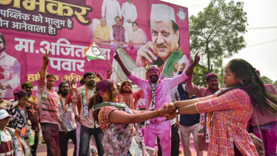 Maharashtra election results: Sharad Pawar's bastion Baramati shifts to Ajit Pawar