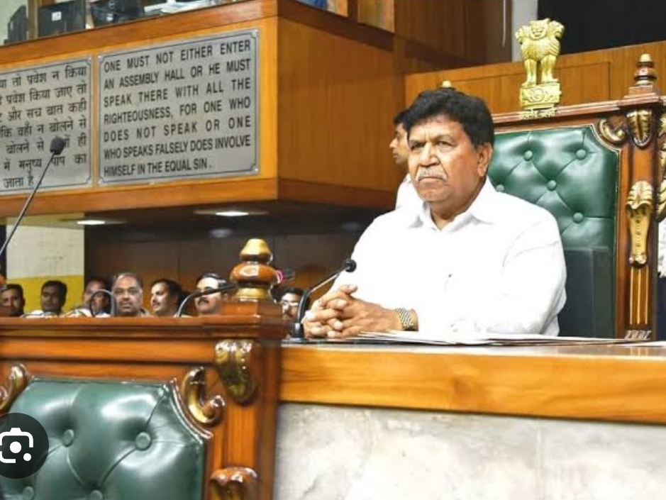 पूर्व विधानसभा स्पीकर ज्ञानचंद गुप्ता।