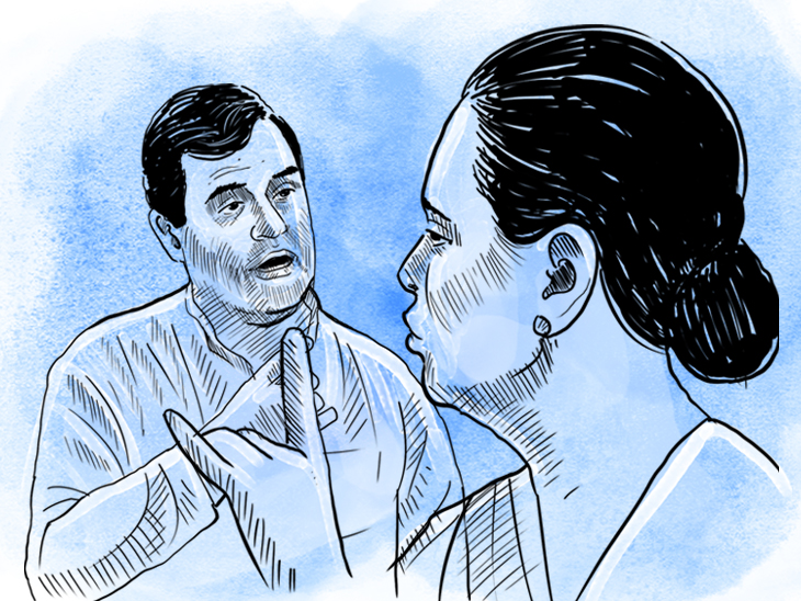 2004 में राहुल अड़ गए थे कि वे मां सोनिया गांधी को पीएम नहीं बनने देंगे।