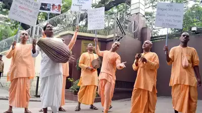 Arrest of Iskcon monk in Bangladesh: 'Why were monks with valid docus stopped from international travel?'