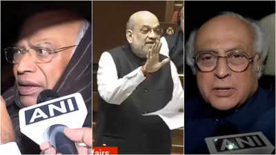 'Bundle of lies': Congress slams Union minister Amit Shah over his remarks in Rajya Sabha