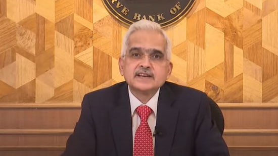 RBI governor Shaktikanta Das delivering the monetary policy statement on Friday(YouTube) RBI governor Shaktikanta Das delivering the monetary policy statement on Friday(YouTube)