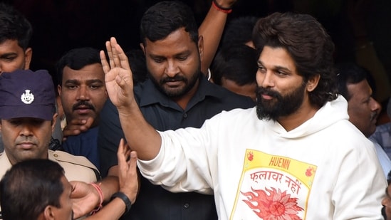 The court granted him interim bail to Telugu actor Allu Arjun in the stampede case.(PTI)