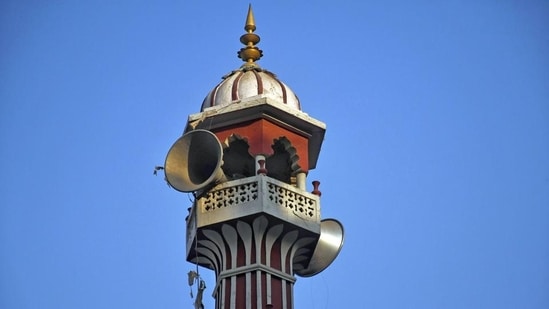 Latest news on December 14, 2024: Representative picture: An imam of a mosque in Sambhal was fined ₹2 lakh for allegedly using a loudspeaker at high volume Latest news on December 14, 2024: Representative picture: An imam of a mosque in Sambhal was fined ₹2 lakh for allegedly using a loudspeaker at high volume