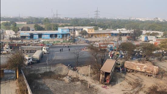 NHAI data reveals that the accident site was one of seven dangerous zones identified on the Jaipur-Kishangarh route. (HT Photo)