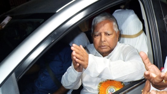 RJD chief Lalu Prasad Yadav.(ANI) RJD chief Lalu Prasad Yadav.(ANI)