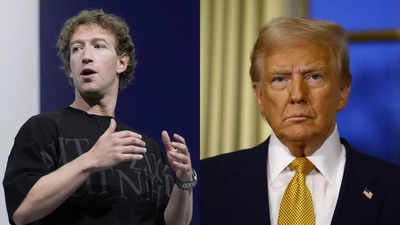 Photo/Agencies Mark Zuckerberg's Meta donates $1 million to Donald Trump's inauguration fund