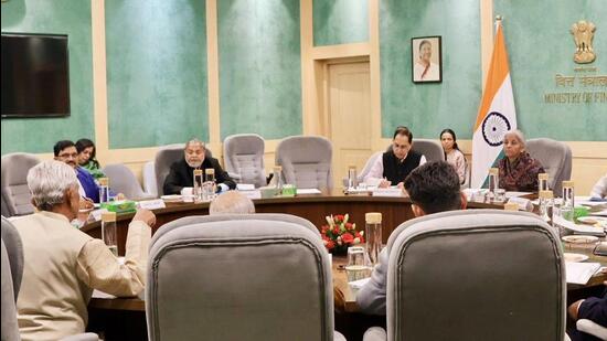 The farmers union also asked Nirmala Sitharaman to enhance the cash benefit under the PM Kisan scheme to at least <span class= The farmers union also asked Nirmala Sitharaman to enhance the cash benefit under the PM Kisan scheme to at least <span class=