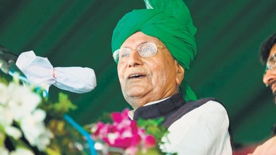 Om Prakash Chautala (HT File)