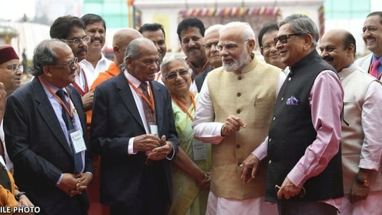 Prime Minister Narendra Modi remembered SM Krishna as a remarkable leader. (X-@narendramodi)