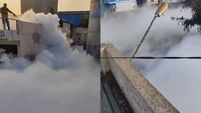 Rajasthan Gas leakage in Jaipur again carbon dioxide released from plant panic in area