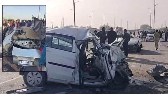 In Uttar Pradesh, over 23,000 people, or 13.7% of all road accident deaths, were reported, followed by Tamil Nadu with over 18,000 deaths (10.6%). (File) (Pic used for representation) In Uttar Pradesh, over 23,000 people, or 13.7% of all road accident deaths, were reported, followed by Tamil Nadu with over 18,000 deaths (10.6%). (File) (Pic used for representation)