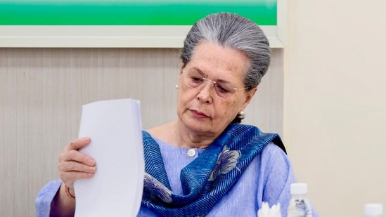  BJP accuses Sonia Gandhi of links to an organisation funded by the George Soros Foundation, which supports the idea of Kashmir as an independent nation. (PTI FILE)(PTI)