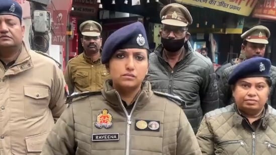 Deputy commissioner of police (DCP), Central Lucknow, Raveena Tyagi.