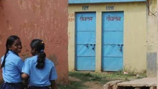 The data reveals that 22,918 schools in Haryana have girls’ toilets, but only 22,750 of them are functional. (HT File) The data reveals that 22,918 schools in Haryana have girls’ toilets, but only 22,750 of them are functional. (HT File)