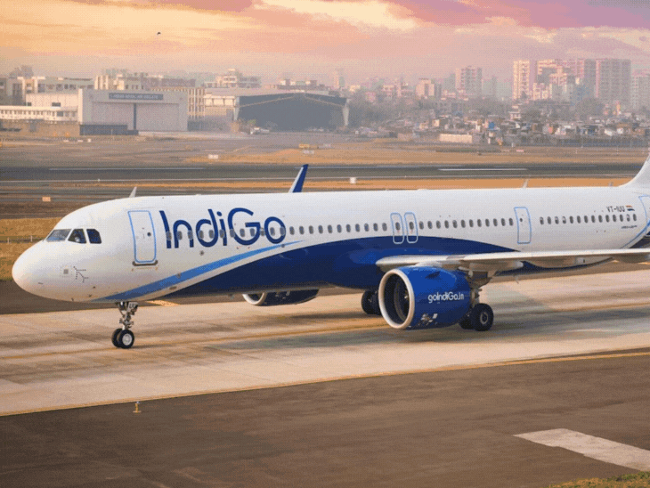 इंडिगो ने टर्किश एयरलाइन्स से 2023 में डील के तहत 2 बड़े प्लेन (Boeing 777) लीज पर लिया था। - Dainik Bhaskar