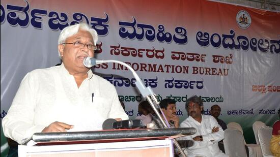 The Karnataka cabinet on Thursday held another round of discussions on the Social and Educational Survey report, commonly referred to as the caste census, but once again stopped short of reaching a decision, with Law and Parliamentary Affairs minister HK Patil (File photo) The Karnataka cabinet on Thursday held another round of discussions on the Social and Educational Survey report, commonly referred to as the caste census, but once again stopped short of reaching a decision, with Law and Parliamentary Affairs minister HK Patil (File photo)