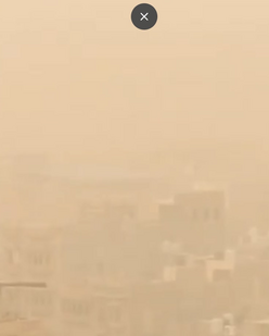 Dust storms caused reduced visibility in Rajasthan.(ANI/X) Dust storms caused reduced visibility in Rajasthan.(ANI/X)
