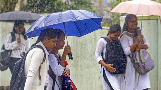 Five people have died since May 22 in rain-related incidents. (PTI) Five people have died since May 22 in rain-related incidents. (PTI)