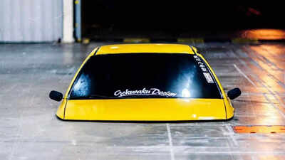 Viral: 'Where do you even sit?' World's lowest ‘banana peel’ car has people scratching their heads