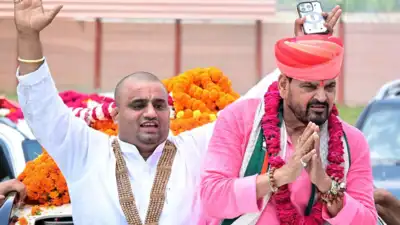 With 100 SUVs & 10,000 supporters, Brij Bhushan Sharan Singh holds 'victory parade'