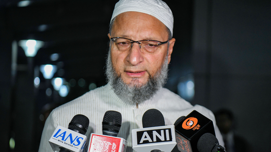 AIMIM MP Asaduddin Owaisi urges Algeria to aid India in bringing Pakistan back in FATF grey list (ANI) AIMIM MP Asaduddin Owaisi urges Algeria to aid India in bringing Pakistan back in FATF grey list (ANI)