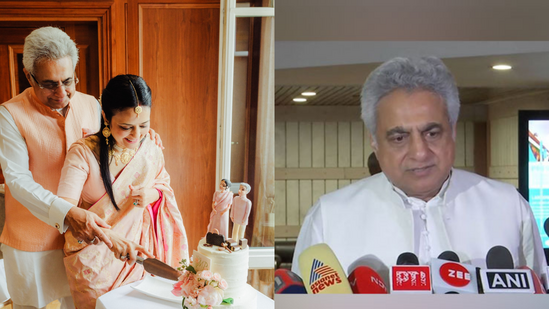 Mahua Moitra confirmed her marriage with former BJD MP Pinaki Misra on social media(X/@ANI) Mahua Moitra confirmed her marriage with former BJD MP Pinaki Misra on social media(X/@ANI)