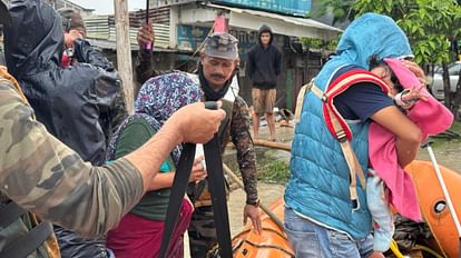 Weather Update Northeast rain havoc Assam floods over 70k people affected tourists stranded in Sikkim